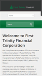 Mobile Screenshot of firsttrinityfinancial.com